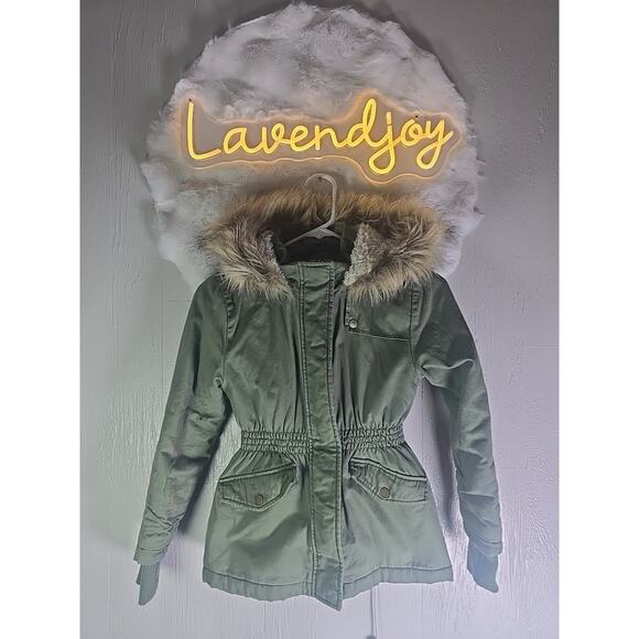 Thereabouts 3 in 1 Winter Parka Coat Girls 7 / 8 Ski Snow Holiday Christmas - Picture 1 of 11